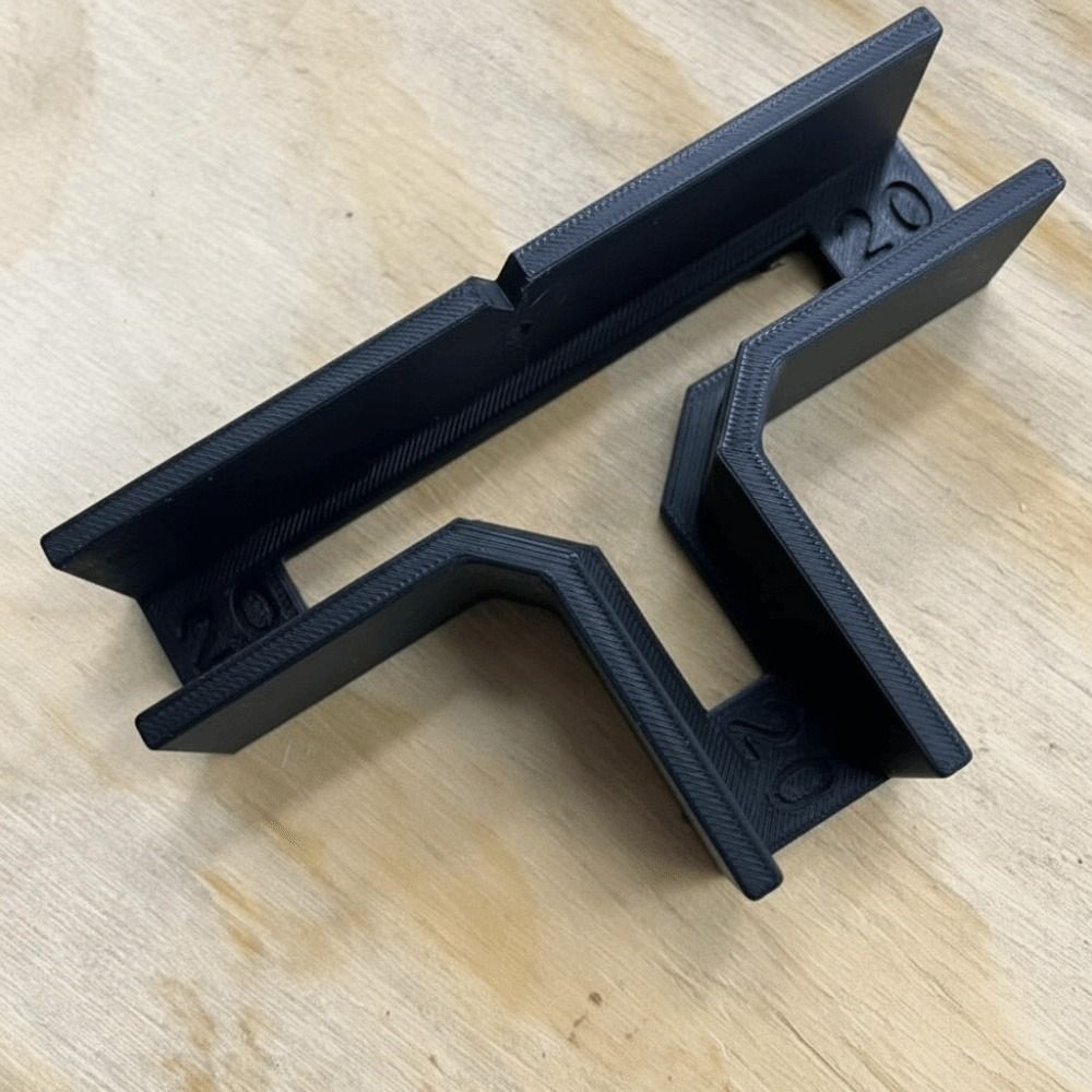 Woodworking Easy Projects - ขายึดรูปตัว T ทำจากไม้หนา ทนทาน ติดตั้งง่ายโดยไม่ต้องใช้เครื่องมือ ติดตั้งรวดเร็ว