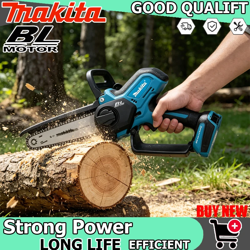 Woodworking Yard Projects - เลื่อยโซ่ไร้สายขนาดเล็ก 6 นิ้ว ยี่ห้อ Makita 18V