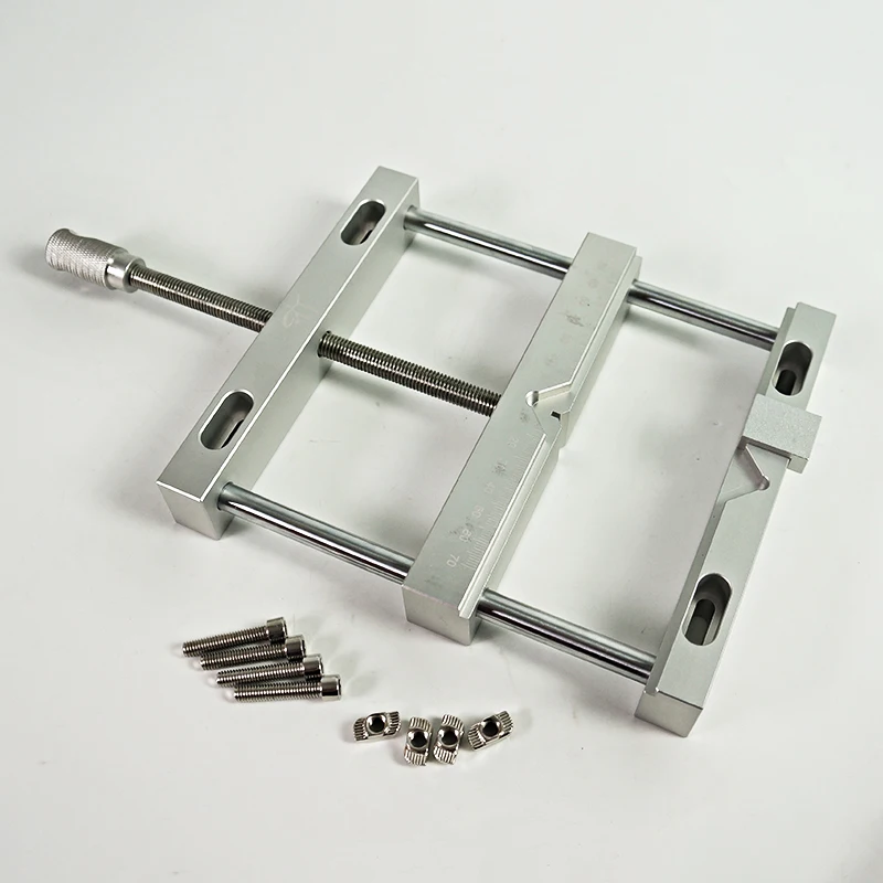 Woodworking Bench Vise - คีมจับชิ้นงานแบบขนาน LY CNC รุ่นใหม่ คีมจับแบบเรียบ QGG