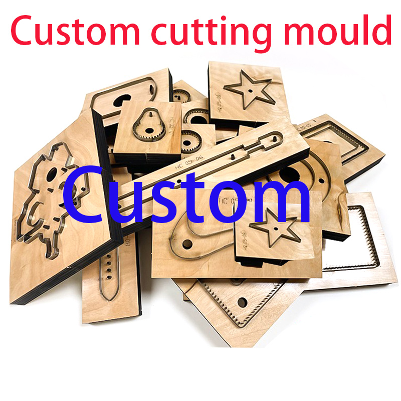 Woodworking Veneer Cutter - Custom Die เครื่องตัดมีดแม่พิมพ์คริลิคแม่พิมพ์แว่นตากรอบไม้แกะสลักเลเซอร์เครื่องบดเนื้อไฟฟ้า Hand Punch เครื่องมือกระดาษย่น