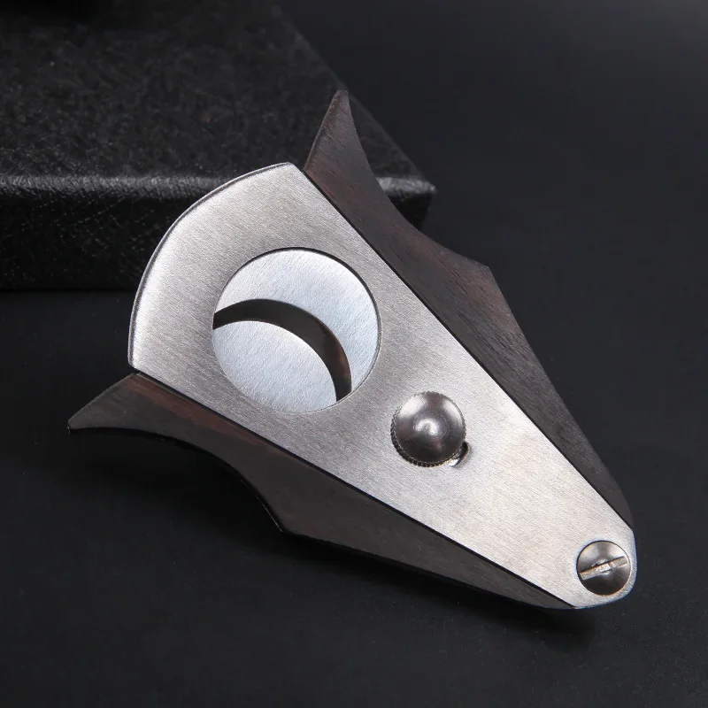 Woodworking Veneer Cutter - ไม้เครื่องตัดซิการ์กรรไกรมีด Sharp ใบมีดซิการ์กรรไกรตัดมีด Puncher Guillotine สูบบุหรี่ซิการ์ตัดเครื่องมือ