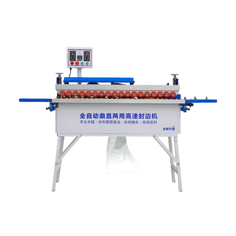 Woodworking Glue - เครื่องติดขอบไม้แบบสองหัวตัดตรง/โค้ง รุ่น LY สำหรับงานซ่อมแซมและติดขอบด้วยกาว