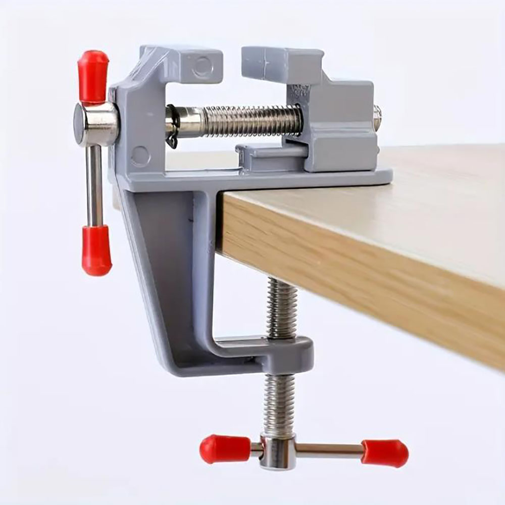 Woodworking Quotes - คีมจับชิ้นงานขนาดเล็กอเนกประสงค์ 3.5 นิ้ว ทำจากอะลูมิเนียม สำหรับงานช่างอัญมณี งานอดิเรก
