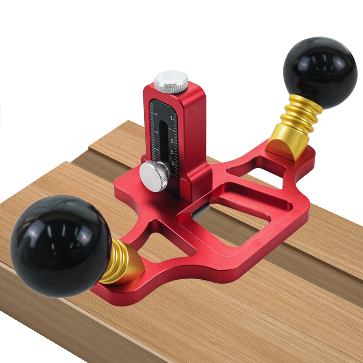Woodworking Bench Vise - เครื่องบินเราเตอร์มืออาชีพพร้อมปุ่มปรับงานไม้มือถือด้านล่างทําความสะอาดคู่มือ Slotting Edge Trimming กบแบน