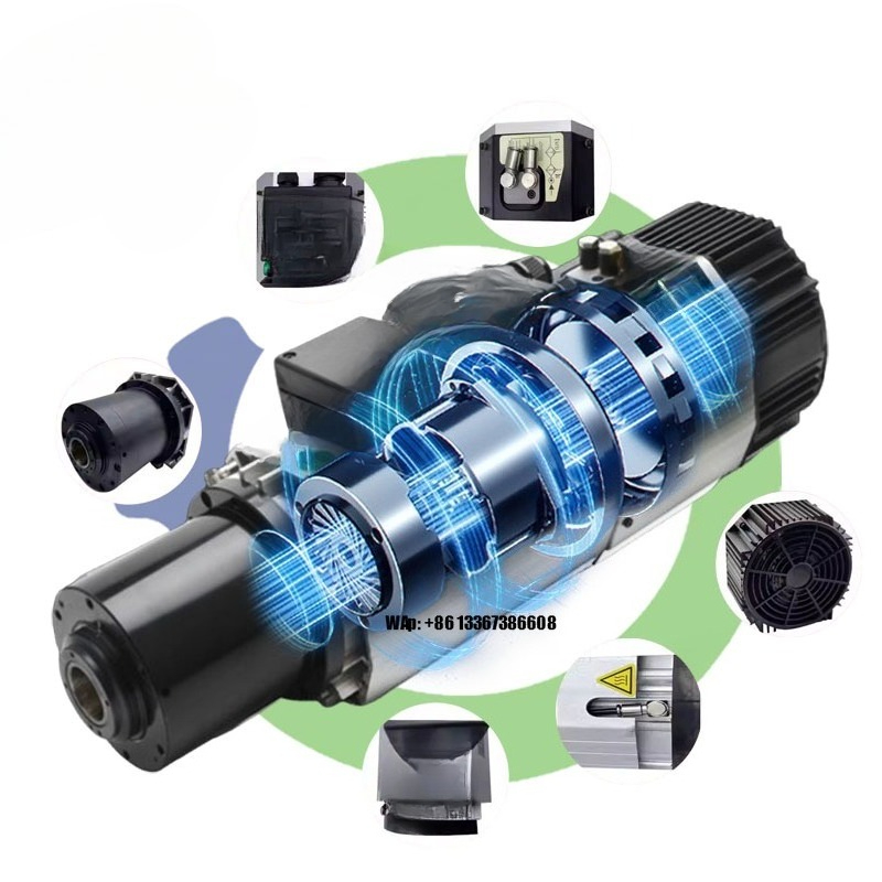 Woodworking Machinery For Sale - มอเตอร์แกนหมุนเหล็ก ISO30 9kW พร้อมระบบเปลี่ยนหัวเครื่องมืออัตโนมัติ (ATC) สำหรับงานแกะสลักไม้