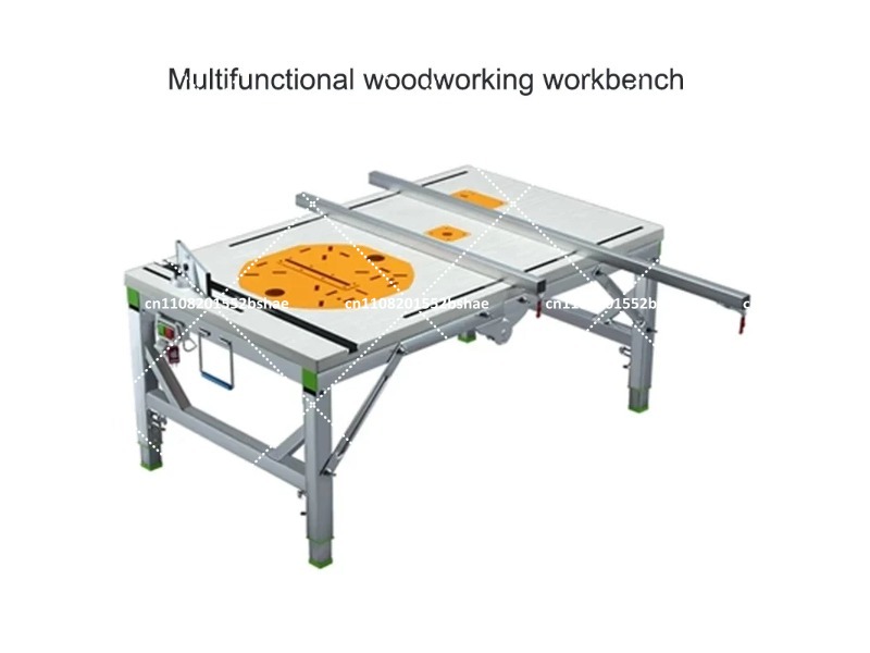 Woodworking Plans - โต๊ะทำงานไม้แบบพับได้อเนกประสงค์พร้อมเลื่อยเลื่อน