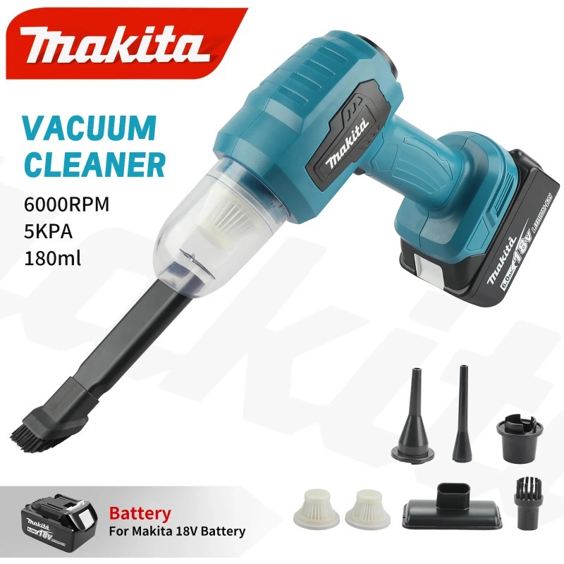 เครื่องดูดฝุ่นไร้สาย Makita: ห - Woodworking Vacuum System บทวิจารณ์และราคา