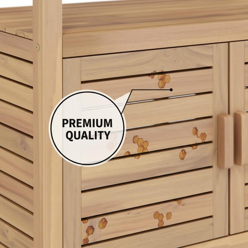 โต๊ะปลูกต้นไม้กลางแจ้ง ทำจากไม - Workbench Woodworking บทวิจารณ์และราคา