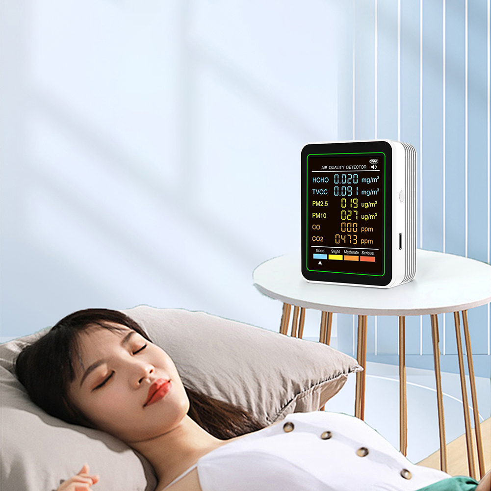 เครื่องตรวจวัดคุณภาพอากาศ 6in1 - Woodworking App บทวิจารณ์และราคา