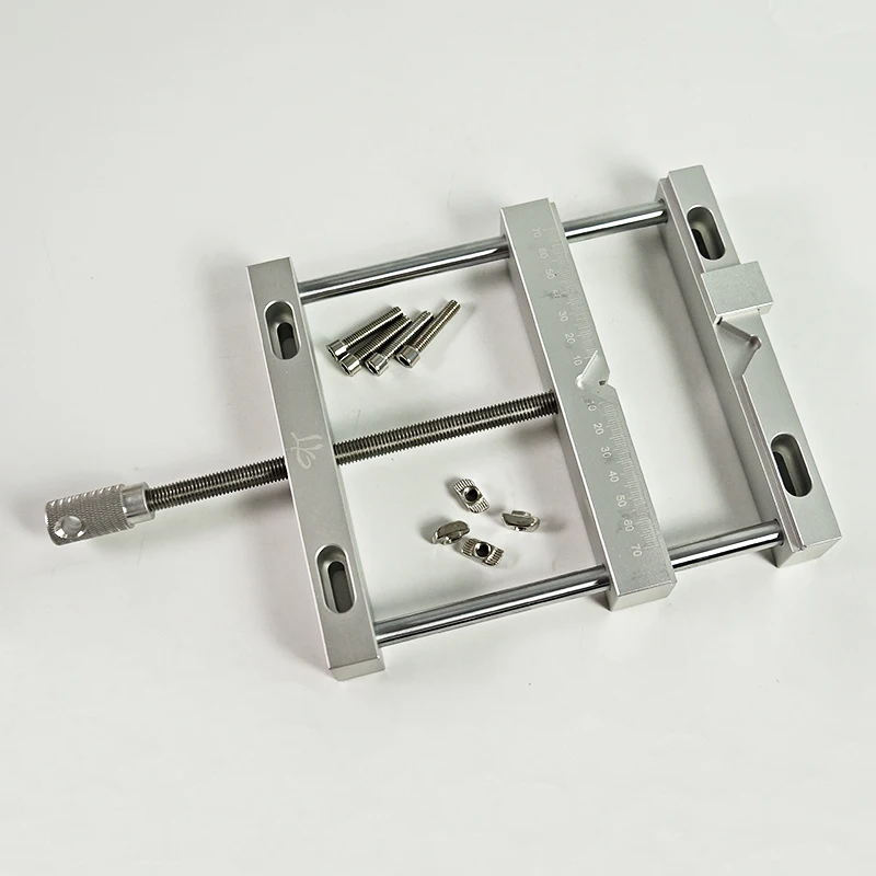 คีมจับชิ้นงานแบบขนาน LY CNC รุ - Woodworking Bench Vise บทวิจารณ์และราคา