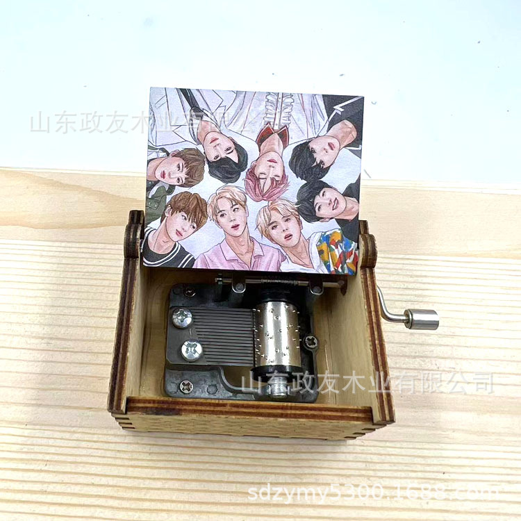 กล่องดนตรีไม้หมุนมือลายกราฟิก  - Woodworking Ideas บทวิจารณ์และราคา