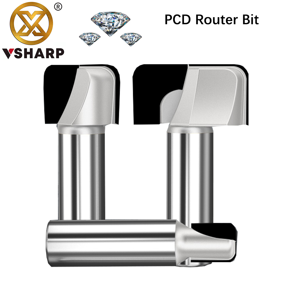 Vsharp PCD Double Arc รอบด้านล - Woodworking Quotes บทวิจารณ์และราคา