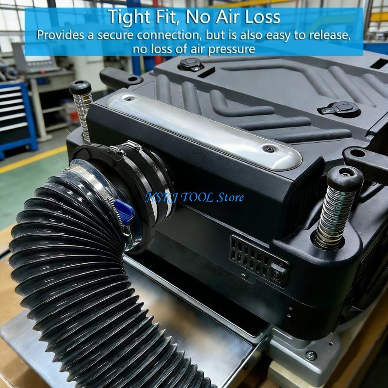 L8RC ขั้วต่อท่อแม่เหล็กแบบกำจั - Woodworking Vacuum System บทวิจารณ์และราคา