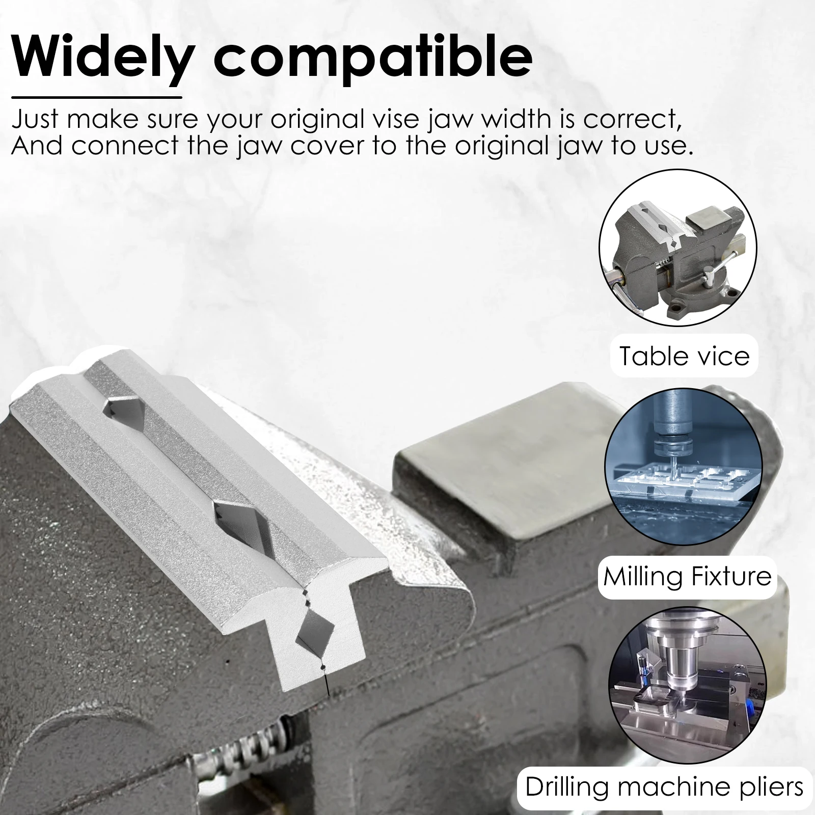 แผ่นป้องกันปากจับแม่เหล็กแบบ V - Woodworking Bench Vise บทวิจารณ์และราคา