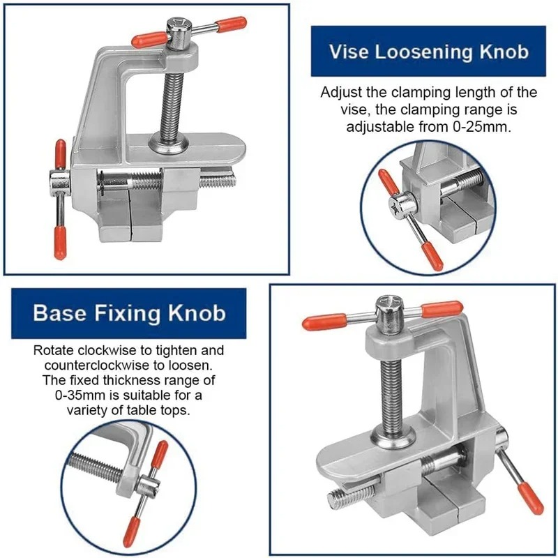 MINI Bench Vise Muliti-Functio - Woodworking Quotes บทวิจารณ์และราคา