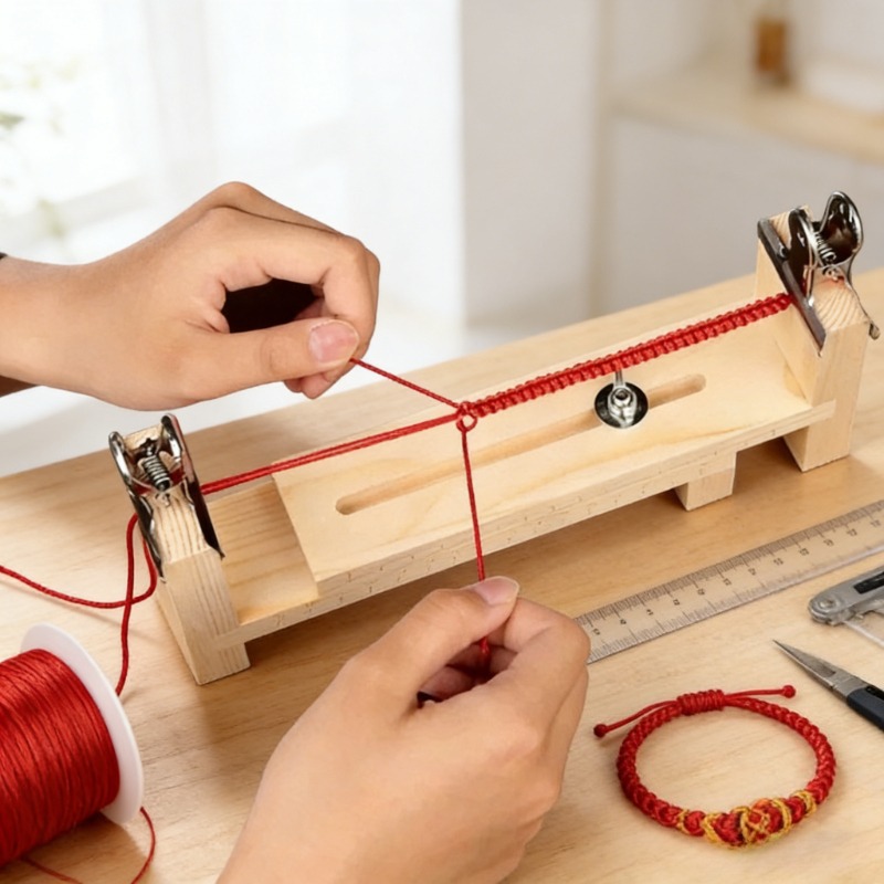 เครื่องมือถักสร้อยข้อมือไม้เนื - Woodworking Plans บทวิจารณ์และราคา