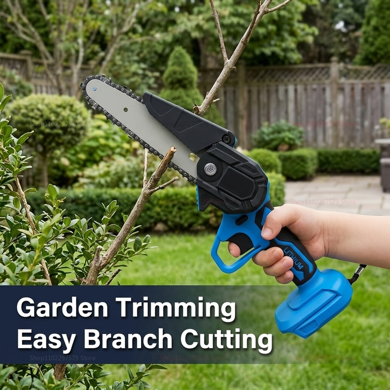 เลื่อยโซ่ไฟฟ้าไร้สายขนาด 6 นิ้ - Woodworking Yard Projects บทวิจารณ์และราคา