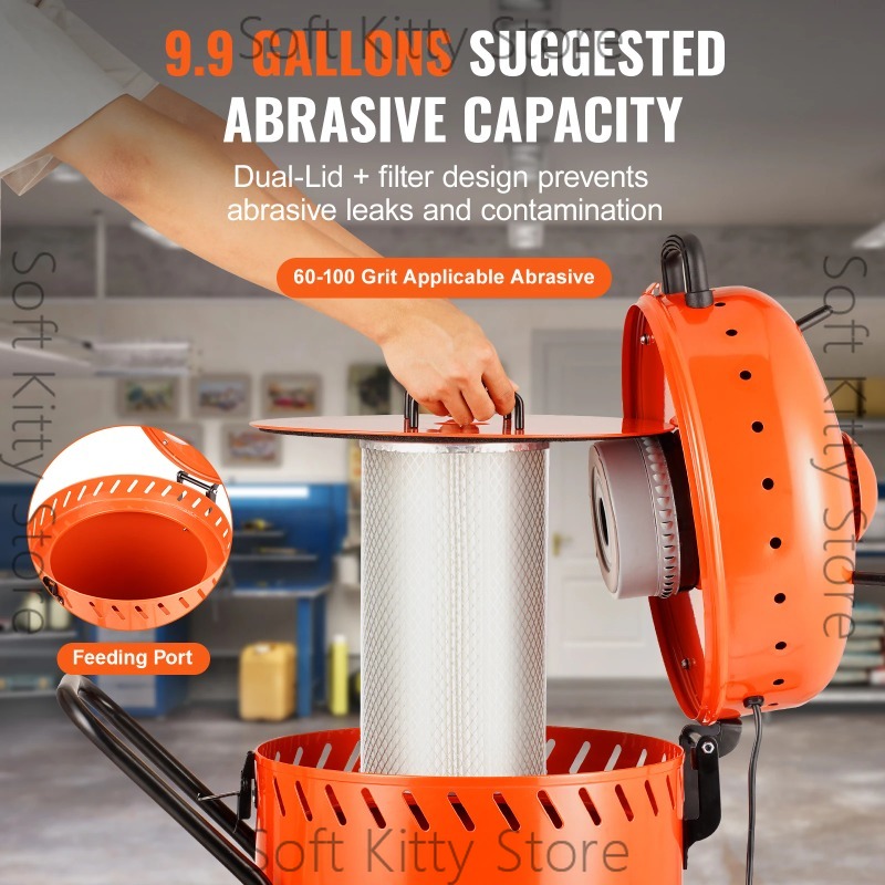 เครื่องพ่นทรายแบบดูดฝุ่นขนาด 2 - Woodworking Vacuum System บทวิจารณ์และราคา
