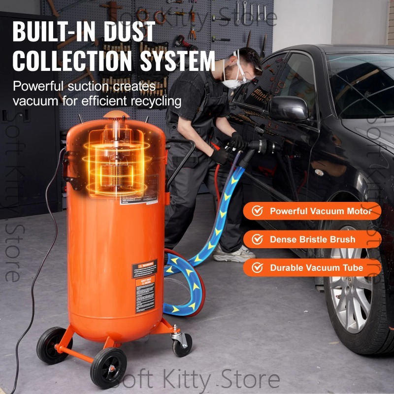 เครื่องพ่นทรายแบบดูดฝุ่นขนาด 2 - Woodworking Vacuum System บทวิจารณ์และราคา