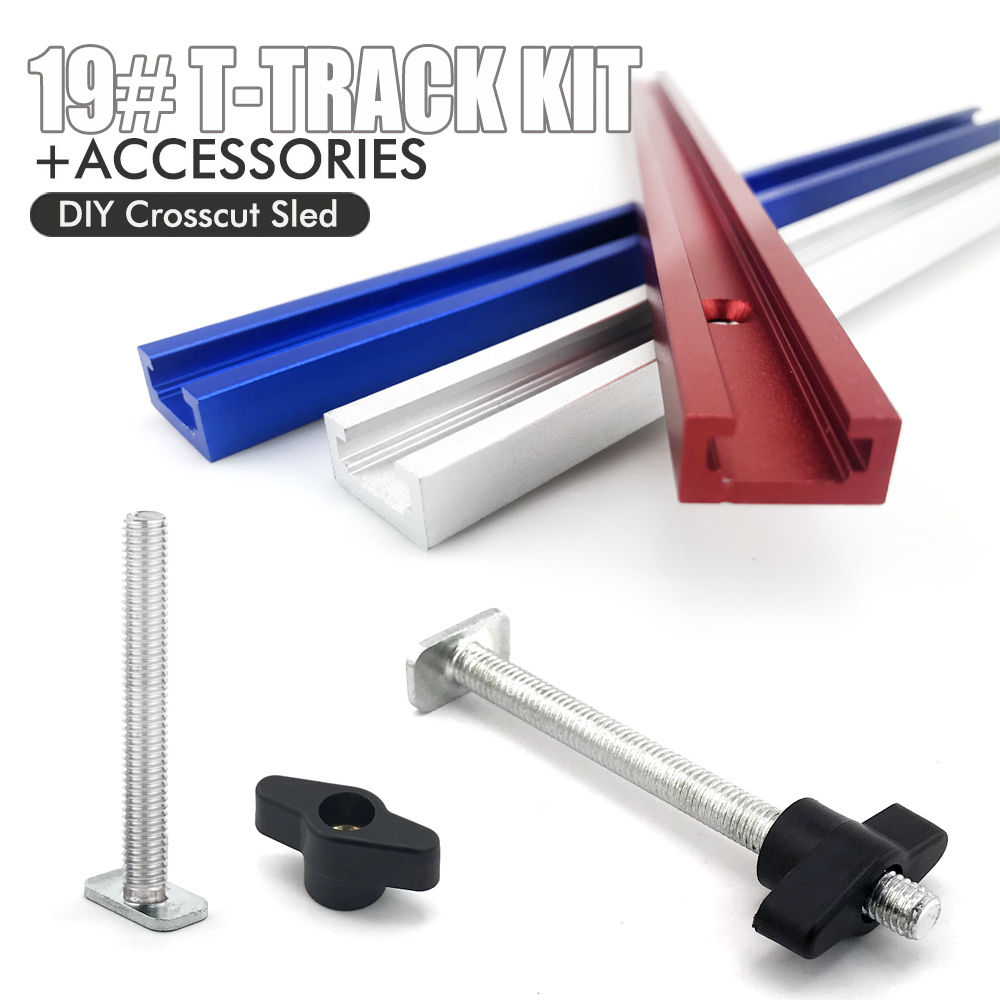 งานไม้ 19 #   ชุดราง T-track แ - Workbench Woodworking บทวิจารณ์และราคา