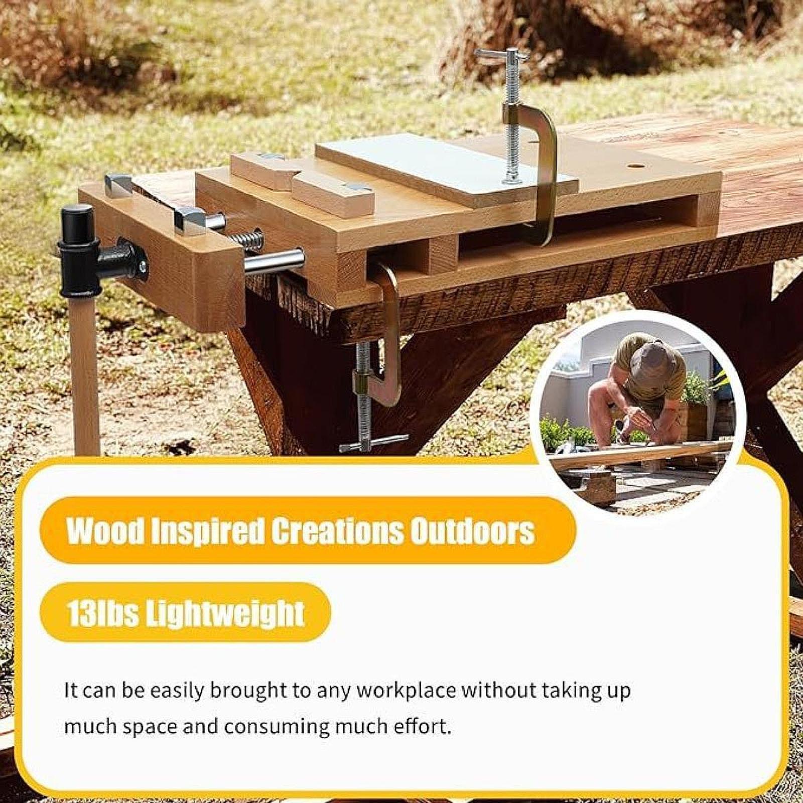 ม้านั่งทํางานไม้ เครื่องมือ ม้ - Woodworking Bench Vise บทวิจารณ์และราคา