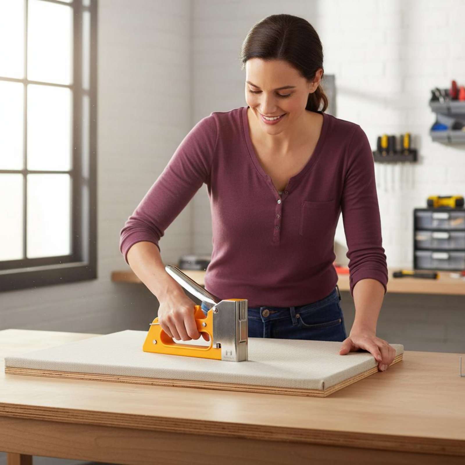 เครื่องเย็บกระดาษรูปตัว U แบบใ - Woodworking Easy Projects บทวิจารณ์และราคา