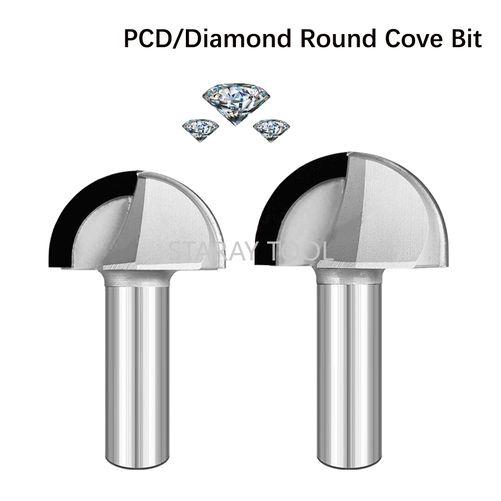 เพชรรอบด้านล่างบิต PCD รอบ Cov - Woodworking Quotes บทวิจารณ์และราคา