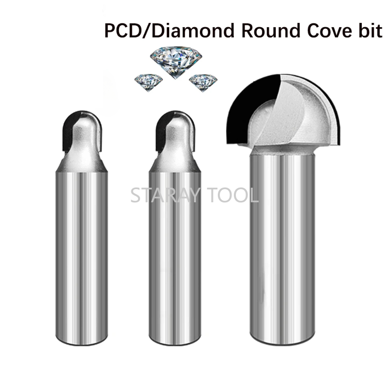 เพชรรอบด้านล่างบิต PCD รอบ Cov - Woodworking Quotes บทวิจารณ์และราคา