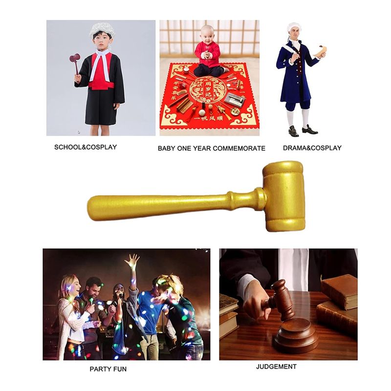 ค้อนตุลาการขนาดเล็ก 24 ชิ้น ทำ - Woodworking Auctions บทวิจารณ์และราคา