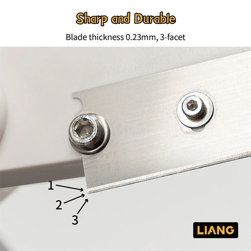 ใบมีดอะไหล่สำหรับเครื่องตัดมุม - Woodworking Veneer Cutter บทวิจารณ์และราคา