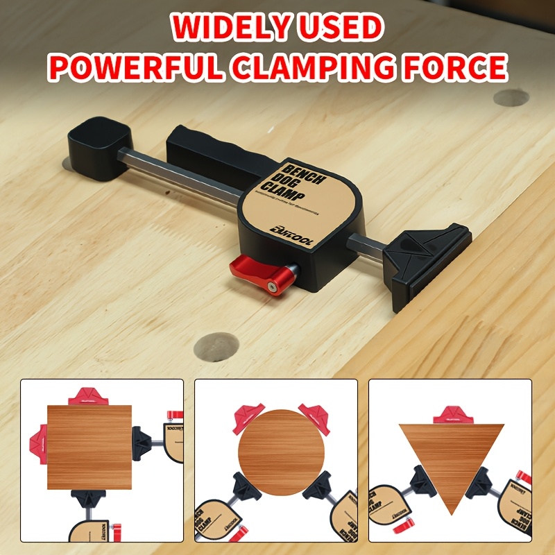 ชุดคลิปล็อค Workbench Dog Hole - Woodworking Plans บทวิจารณ์และราคา