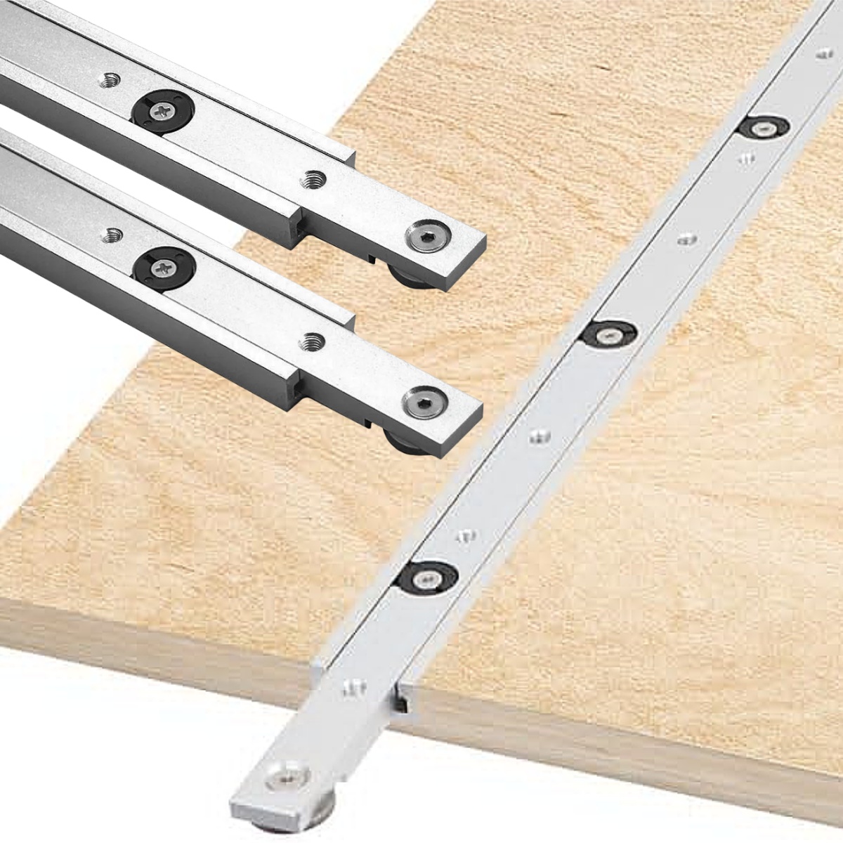 ชุดรางอลูมิเนียมอัลลอยด์แบบ T- - Woodworking Plans บทวิจารณ์และราคา