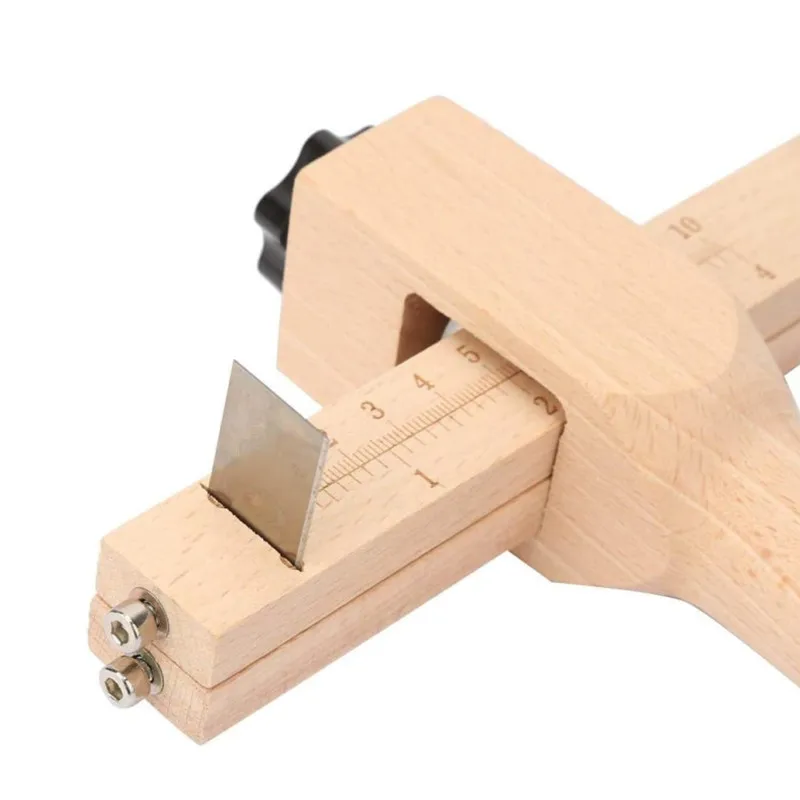 เครื่องตัดสายหนังแบบปรับได้ใหม - Woodworking Veneer Cutter บทวิจารณ์และราคา